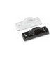 Wall Hook - Half Closed - White - 62.00515.01 - Riviera 